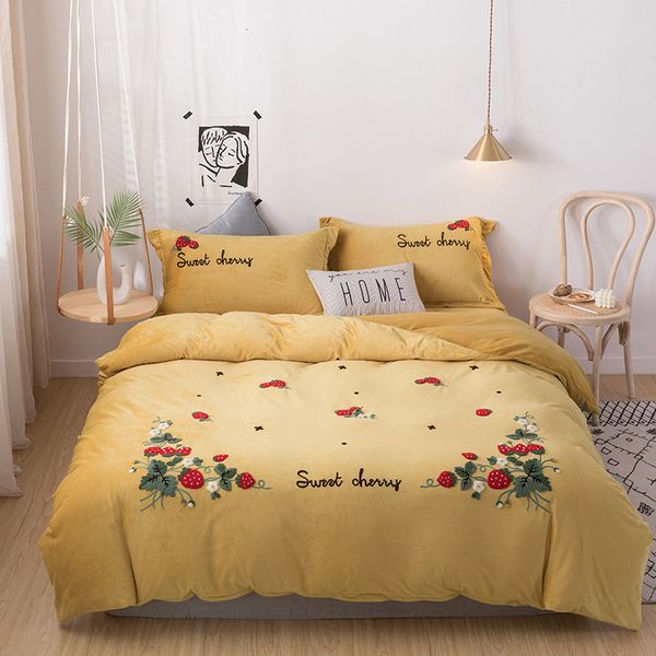 warm home crystal velvet princess style bed set duvet cover bed sheet pillowcases solid girls ginger yellow strawberry
warm home crystal velvet princess style bed set duvet cover bed sheet pillowcases solid girls ginger yellow strawberry