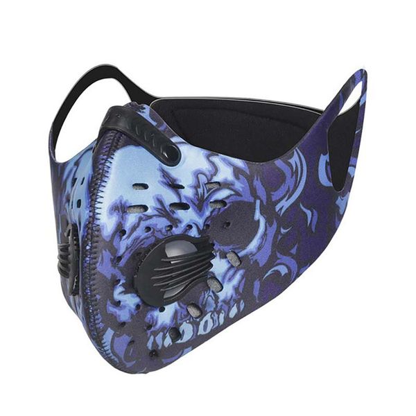 cycling face mask skull printed breathable windproof mouth masks protection outdoor sportswear accessories, Black
cycling face mask skull printed breathable windproof mouth masks protection outdoor sportswear accessories, Black