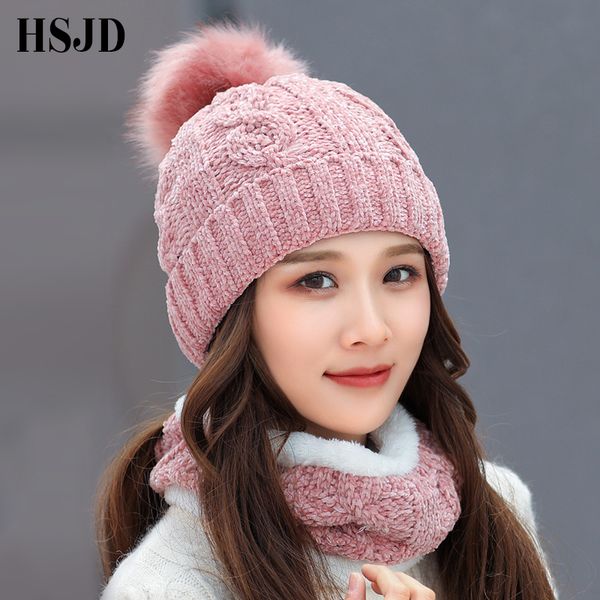 winter women's hat caps soft chenille knitted hats scarf hat 2 pieces set thick balaclava ski cap skullies beanies female cap, Blue;gray
winter women's hat caps soft chenille knitted hats scarf hat 2 pieces set thick balaclava ski cap skullies beanies female cap, Blue;gray