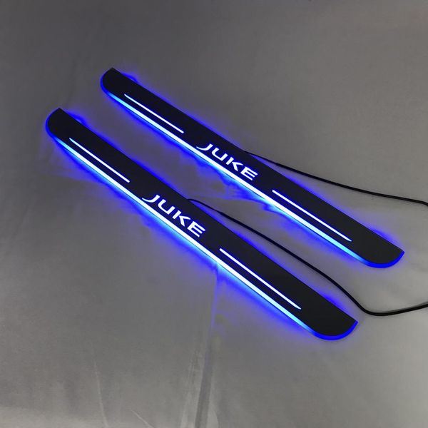 acrylic door sill plate strip with led decorative welcome light moving door scuff for juke 2015
acrylic door sill plate strip with led decorative welcome light moving door scuff for juke 2015