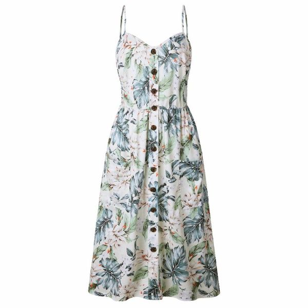 wholesale-strap v neck summer beach robe dress women sunflower print backless casual dress vestidos smocking high waist midi female, Black;gray
wholesale-strap v neck summer beach robe dress women sunflower print backless casual dress vestidos smocking high waist midi female, Black;gray