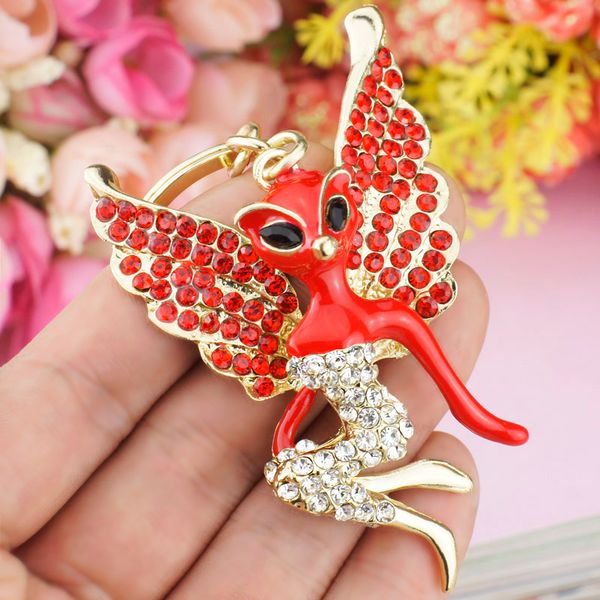fashion-catwoman fox red crystal wings bag pendant key holder keyring keychain for car key chains holder for women k172, Slivery;golden
fashion-catwoman fox red crystal wings bag pendant key holder keyring keychain for car key chains holder for women k172, Slivery;golden