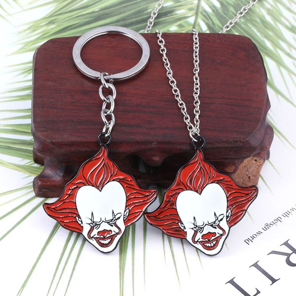 stephen king's it keychain halloween gift key ring classic horror movie it keychains jewelry metal key chain, Silver
stephen king's it keychain halloween gift key ring classic horror movie it keychains jewelry metal key chain, Silver
