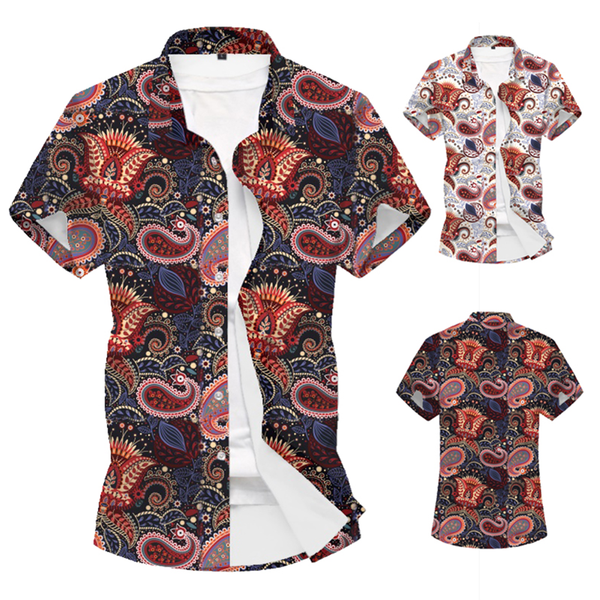 men shirt summer fashion men's casual button hawaii print beach short sleeve quick dry blouse hawaiian shirt mens cotton, White;black
men shirt summer fashion men's casual button hawaii print beach short sleeve quick dry blouse hawaiian shirt mens cotton, White;black
