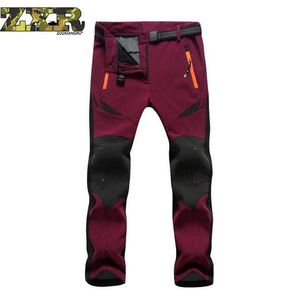 new winter men women hiking pants outdoor softshell fleece trousers waterproof windproof thermal for camping ski fish climbing, Black;green
new winter men women hiking pants outdoor softshell fleece trousers waterproof windproof thermal for camping ski fish climbing, Black;green