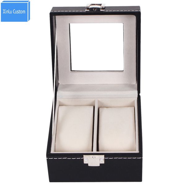 watch leather roll 2 grids/lover's watch display box storage box jewelry fashion collect couple watches wbg1009, Black;blue
watch leather roll 2 grids/lover's watch display box storage box jewelry fashion collect couple watches wbg1009, Black;blue