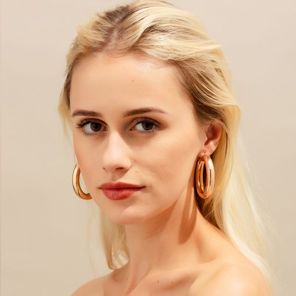 dvacaman gold color round hoop earrings for women maxi metal geometric statement earrings hip fashion jewelry party gift, Golden;silver
dvacaman gold color round hoop earrings for women maxi metal geometric statement earrings hip fashion jewelry party gift, Golden;silver