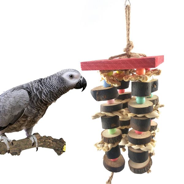 parrot toys pets bird natural wooden grinding mouth gnaw toys bird toys 241g
parrot toys pets bird natural wooden grinding mouth gnaw toys bird toys 241g