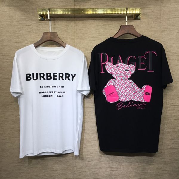 fashion men's t-shirt back bear print short-sleeved summer must-have wild cotton shirt men and women with the same t-shirto, White;black
fashion men's t-shirt back bear print short-sleeved summer must-have wild cotton shirt men and women with the same t-shirto, White;black