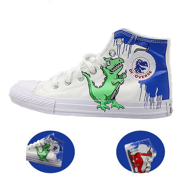 limited hand-painted cartoon dinosaur covase casual shoes high cute designer trainer man womans fashion canvas shoes
limited hand-painted cartoon dinosaur covase casual shoes high cute designer trainer man womans fashion canvas shoes