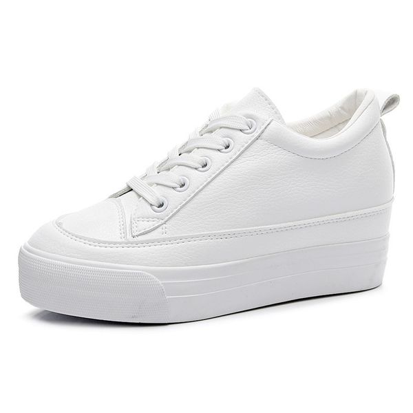 increased internal 7cm woman white shoes new wedges shoes for women platform casual shoes female students wild chunky sneakers, Black
increased internal 7cm woman white shoes new wedges shoes for women platform casual shoes female students wild chunky sneakers, Black