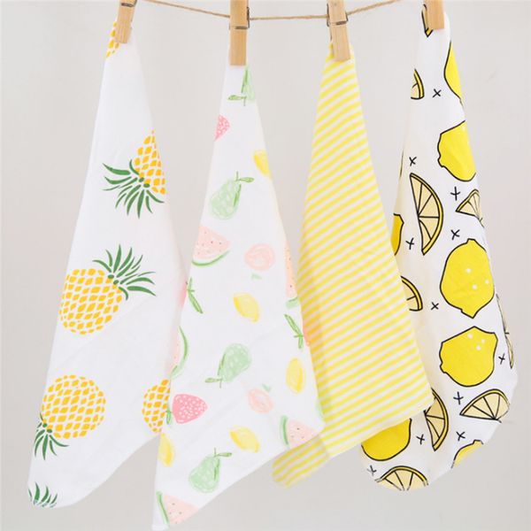 4pcs/pack 28*28cm baby small square feeding towels / hand towels soft comfortable cotton cloth printed face towels for children
4pcs/pack 28*28cm baby small square feeding towels / hand towels soft comfortable cotton cloth printed face towels for children