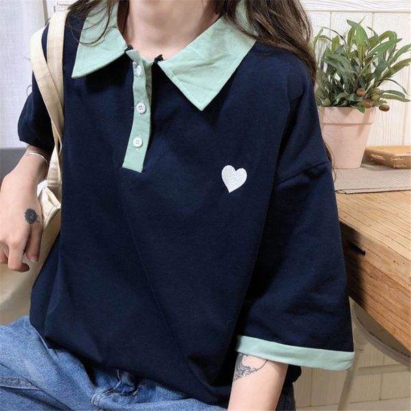 nicemix shirts harajuku loving heart embroidery t shirt kawaii tee ladies fashion kawaii cute t-shirt women clothing, White
nicemix shirts harajuku loving heart embroidery t shirt kawaii tee ladies fashion kawaii cute t-shirt women clothing, White