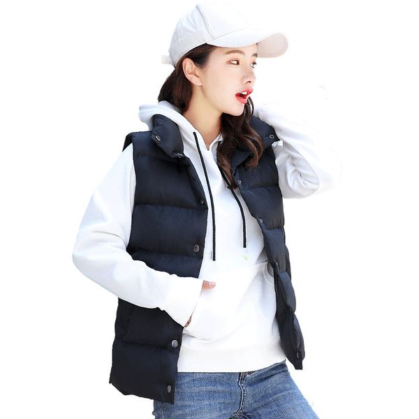 plus size 5xl down cotton vest women autumn winter short cotton vest jacket women colete feminino stand collar waistcoat c4873, Black;white
plus size 5xl down cotton vest women autumn winter short cotton vest jacket women colete feminino stand collar waistcoat c4873, Black;white