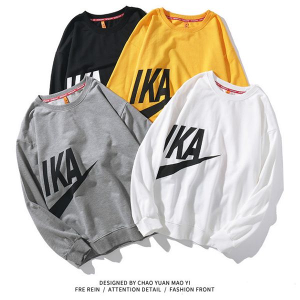 new loose men hoodies 19fw men's jumper pullover sweatshirts fshion brand letter printed long-sleeved sweater plus s-5xl, Black
new loose men hoodies 19fw men's jumper pullover sweatshirts fshion brand letter printed long-sleeved sweater plus s-5xl, Black