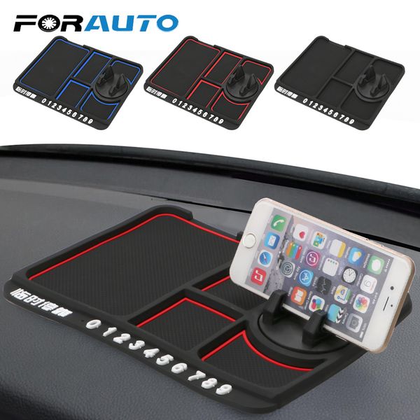 forauto car anti-slip mat with temporary parking card phone holder bracket auto dashboard pad non slip sticky multifunctional
forauto car anti-slip mat with temporary parking card phone holder bracket auto dashboard pad non slip sticky multifunctional