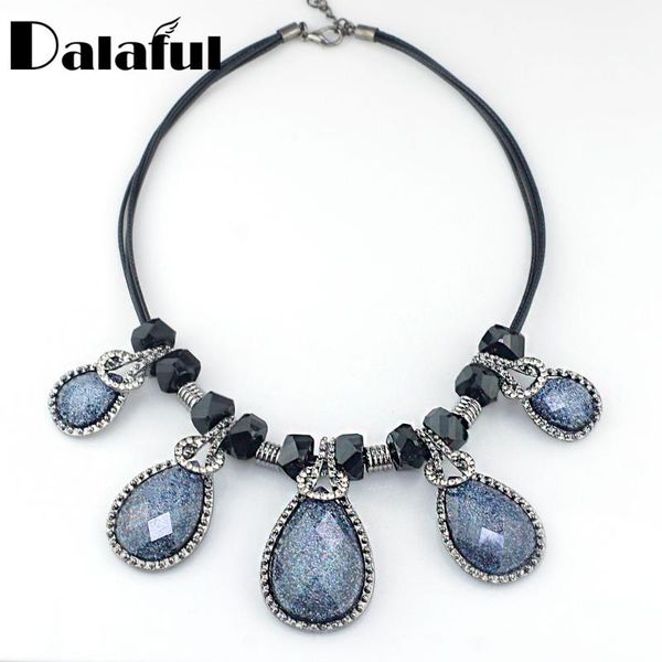 fashion crystal black beads rope chain cocktail bridal maxi necklaces & pendants choker statement necklace women d01701, Golden;silver
fashion crystal black beads rope chain cocktail bridal maxi necklaces & pendants choker statement necklace women d01701, Golden;silver