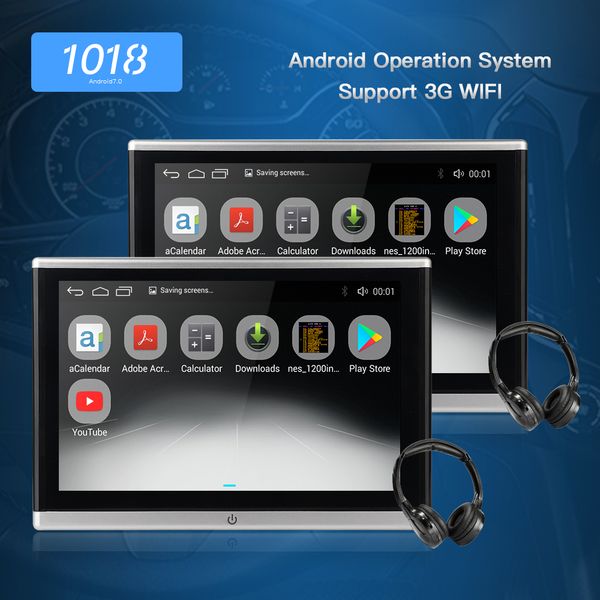 10,1-дюймовый android автомобильный подголовник монитор hd 1080p видео сенсорный экран wifi / bluetooth / usb / sd / hdmi / fm mp5 видеоплее
10,1-дюймовый android автомобильный подголовник монитор hd 1080p видео сенсорный экран wifi / bluetooth / usb / sd / hdmi / fm mp5 видеоплее