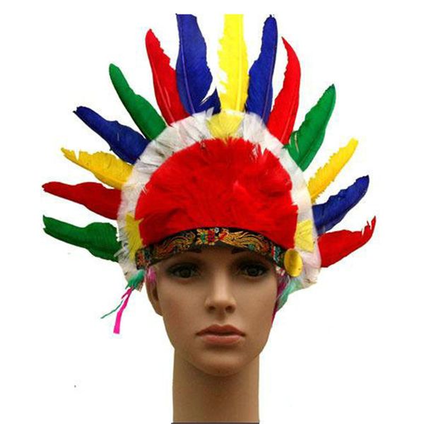 festive party dress up cos colors feather headdress headdress emirates hat halloween
festive party dress up cos colors feather headdress headdress emirates hat halloween