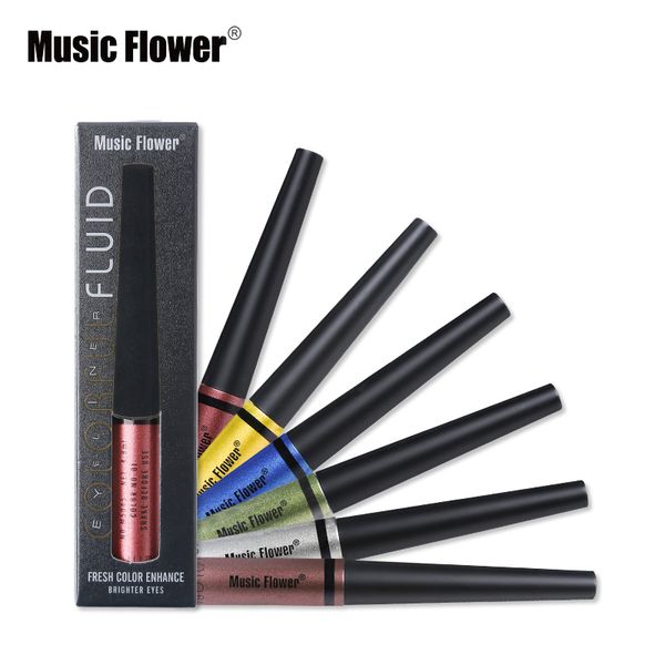 music flower 6 color eyes makeup shimmer liquid eyeliner pen brightening eye liner pencil waterproof quick drying eyelid make up
music flower 6 color eyes makeup shimmer liquid eyeliner pen brightening eye liner pencil waterproof quick drying eyelid make up