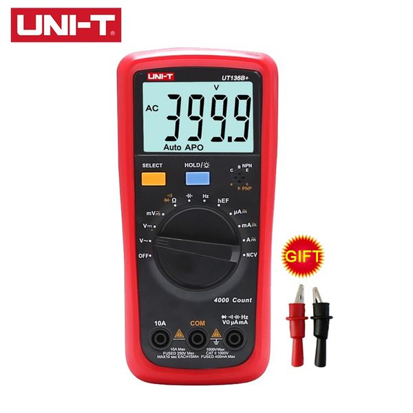 uni-t multimeter ut136b+ ut136c+ digital multimeter ac/dc 1000v 10a volt amp meter temperature ncv tester large lcd dual display
uni-t multimeter ut136b+ ut136c+ digital multimeter ac/dc 1000v 10a volt amp meter temperature ncv tester large lcd dual display