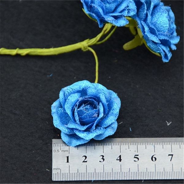 6pcs 4cm gold silver mini silk artificial rose flower bouquet diy gift box scrapbooking wedding decoration fake flowers craft
6pcs 4cm gold silver mini silk artificial rose flower bouquet diy gift box scrapbooking wedding decoration fake flowers craft
