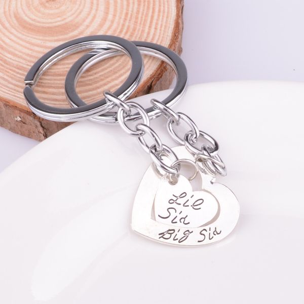 heart big little sis sister key chains ring friendship friends keyring keychain family pendant women girl gift, Silver
heart big little sis sister key chains ring friendship friends keyring keychain family pendant women girl gift, Silver