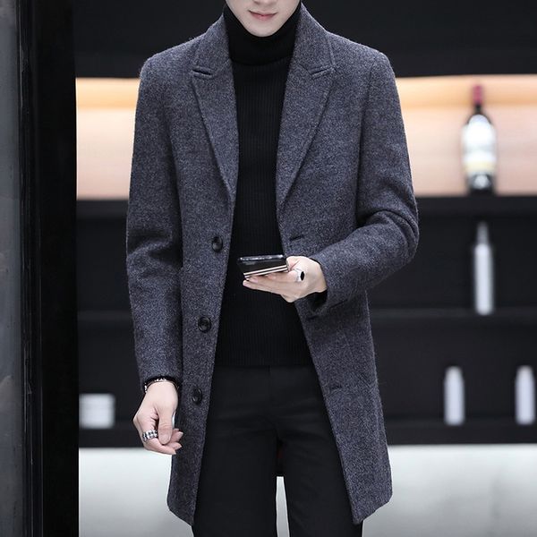 men jacket warm winter trench coat long outwear button overcoat male casual slim windbreaker overcoat jackets coats wool blends, Tan;black
men jacket warm winter trench coat long outwear button overcoat male casual slim windbreaker overcoat jackets coats wool blends, Tan;black