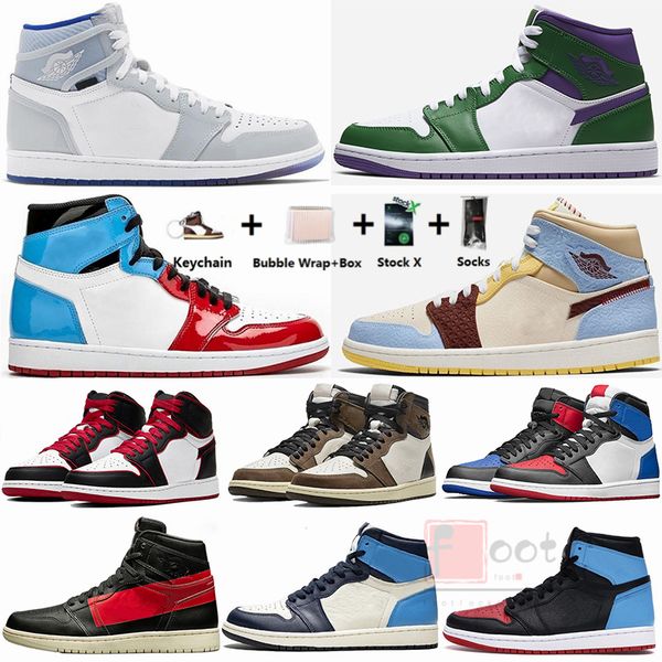 zoom racer blue incredible hulks 1s mid fearless basketball shoes 1 travis scotts og defiant couture obsidian unc men women sneakers trainer