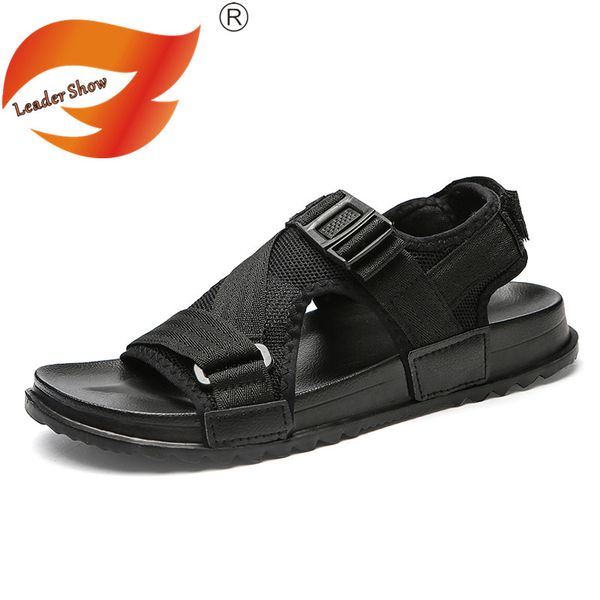 leader show men's sandals outdoor summer sandals casual fashion 2019 new breathable men male comfortable shoe, Black
leader show men's sandals outdoor summer sandals casual fashion 2019 new breathable men male comfortable shoe, Black