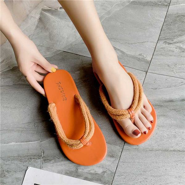 rope flip flops female summer candy frozen color slippers wear pinch beach shoes cross straps flat women slippers 2020, Black
rope flip flops female summer candy frozen color slippers wear pinch beach shoes cross straps flat women slippers 2020, Black