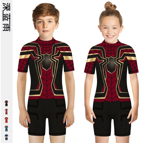 2020 открытый spider-man печататься tight детский купальник для мальчиков и девочек, один цельный купальник аудиовходов, White;black 
2020 открытый spider-man печататься tight детский купальник для мальчиков и девочек, один цельный купальник аудиовходов, White;black