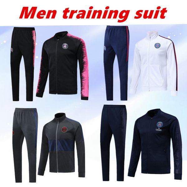 19 20 paris football jacket tracksuit soccer training suit 2019/2020 survetement mbappe cavani matuidi jogging paris maillot de foot, Black
19 20 paris football jacket tracksuit soccer training suit 2019/2020 survetement mbappe cavani matuidi jogging paris maillot de foot, Black