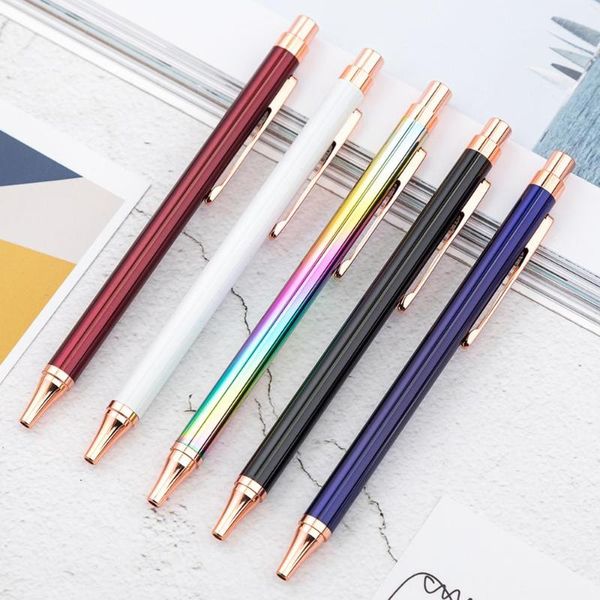 creative rotating metal ballpoint pen 1pc/batch, learning office stationery school gift pen&luxury l business pen, Blue;orange
creative rotating metal ballpoint pen 1pc/batch, learning office stationery school gift pen&luxury l business pen, Blue;orange