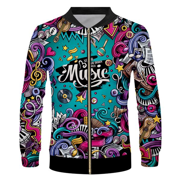 plus size s-6xl mens varsity college jackets coats fashion 3d music posters print zipper baseball bomber jackets custom, Black;brown
plus size s-6xl mens varsity college jackets coats fashion 3d music posters print zipper baseball bomber jackets custom, Black;brown