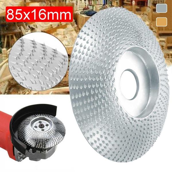 85mm polishing angle grinding wheel high-carbon steel wood sanding carving shaping disc accessories tool for woodworking
85mm polishing angle grinding wheel high-carbon steel wood sanding carving shaping disc accessories tool for woodworking