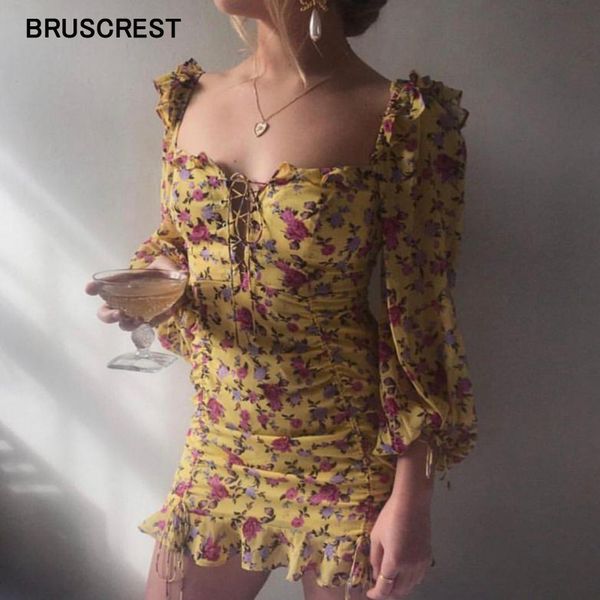 summer dress 2020 boho yellow floral mini dress women beach vintage ruffle chiffon party casual korean vestidos, Black;gray
summer dress 2020 boho yellow floral mini dress women beach vintage ruffle chiffon party casual korean vestidos, Black;gray