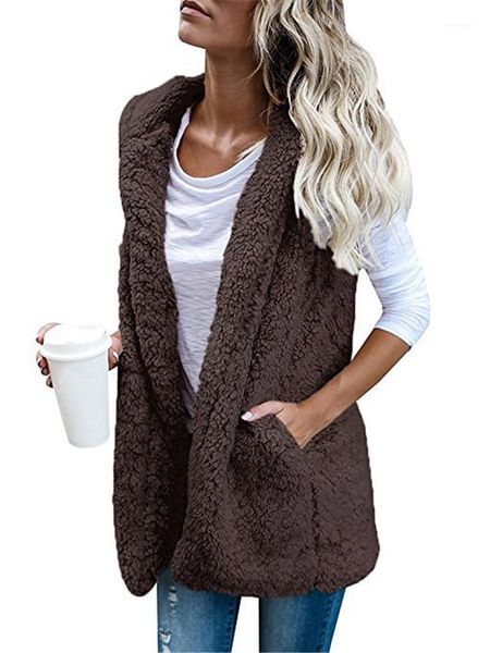 fur vest fashion cardigan wool coats designer solid color womens outerwear female clothing luxury womens sleeveless, Black;white
fur vest fashion cardigan wool coats designer solid color womens outerwear female clothing luxury womens sleeveless, Black;white