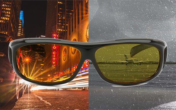 night vision driver goggles eyewear uv protection sunglasses car driving glasses sun glasses night vision goggles, White;black
night vision driver goggles eyewear uv protection sunglasses car driving glasses sun glasses night vision goggles, White;black