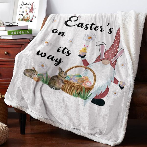 easter's on its way easter egg gnome warm soft blanket office sofa plush blanket bedspreads quilt drop ship
easter's on its way easter egg gnome warm soft blanket office sofa plush blanket bedspreads quilt drop ship