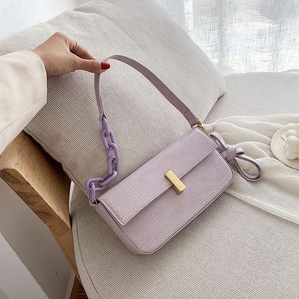 2020 new fashion vintage purple crocodile baguette shape bag leather handbag shoulder bag womens messenger crossbody bags
2020 new fashion vintage purple crocodile baguette shape bag leather handbag shoulder bag womens messenger crossbody bags
