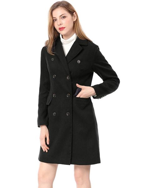 zogaa 2019 new 4 colors woman wool coat winter jacket slim woolen long cashmere coats cardigan jackets elegant blend, Black
zogaa 2019 new 4 colors woman wool coat winter jacket slim woolen long cashmere coats cardigan jackets elegant blend, Black