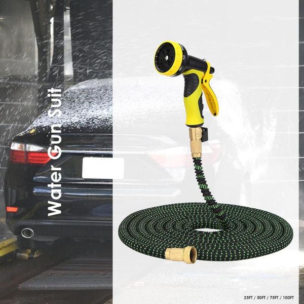 vodool 25ft-100ft car washer water gun auto cleaning spray nozzle household garden watering irrigation hose set with water pipe
vodool 25ft-100ft car washer water gun auto cleaning spray nozzle household garden watering irrigation hose set with water pipe