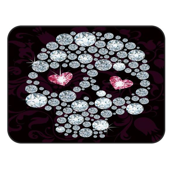 charmhome soft carpet anti-slip rug diamond skull carpet for living room home decor mat
charmhome soft carpet anti-slip rug diamond skull carpet for living room home decor mat