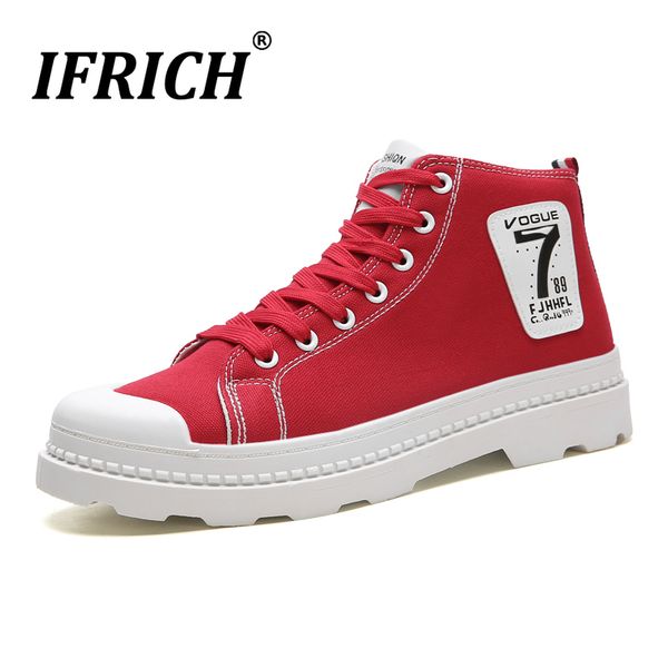 2019 new fashion rubber sole mens boot canvas casual shoes for men comfortable leisure male shoes lace-up youth sneakers, Black
2019 new fashion rubber sole mens boot canvas casual shoes for men comfortable leisure male shoes lace-up youth sneakers, Black