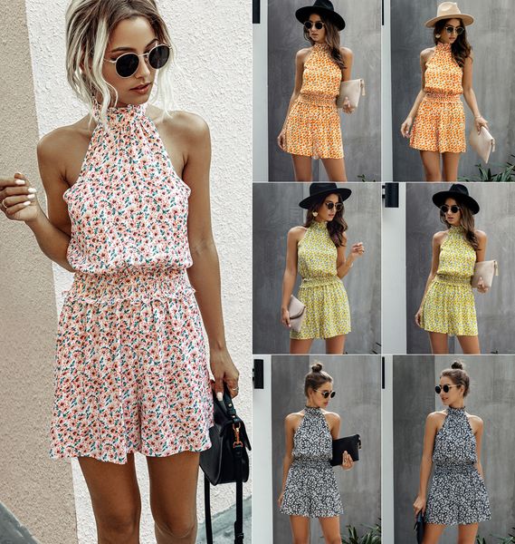 women casual floral print o-neck off shoulder playsuit romper 2020 summer fashion backless elastic waist womens jumpsuits rompers, Black;white
women casual floral print o-neck off shoulder playsuit romper 2020 summer fashion backless elastic waist womens jumpsuits rompers, Black;white