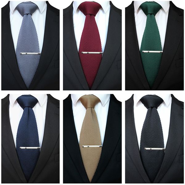 jemygins men 8cm formal knitted tie with clip pin set leisure solid ties fashion wool cotton neck ties for men wedding cravat, Black;blue
jemygins men 8cm formal knitted tie with clip pin set leisure solid ties fashion wool cotton neck ties for men wedding cravat, Black;blue