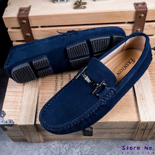 brand men loafers men's casual shoes suede leather mocassim masculino breathable slip on boat shoes chaussures hommes, Black
brand men loafers men's casual shoes suede leather mocassim masculino breathable slip on boat shoes chaussures hommes, Black