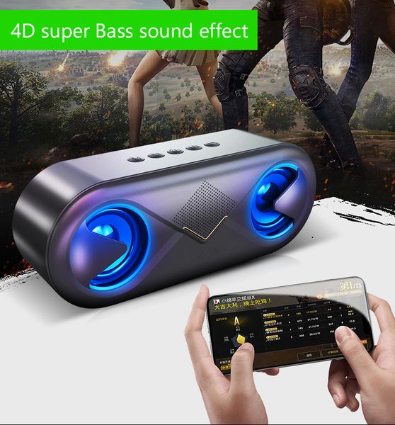 новый s6 новый беспроводной динамик bluetooth v5.0 портативный стерео сабвуфер полный диапазон поддержка usb / tf / aux play для дома на отк
новый s6 новый беспроводной динамик bluetooth v5.0 портативный стерео сабвуфер полный диапазон поддержка usb / tf / aux play для дома на отк