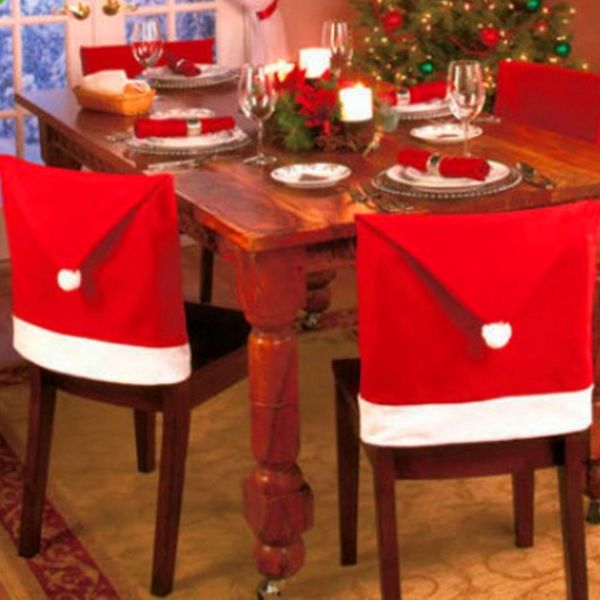 4pc non-woven fabric chair cover christmas festival dining red hat with ball decorative new year back chair cover for kitchen
4pc non-woven fabric chair cover christmas festival dining red hat with ball decorative new year back chair cover for kitchen